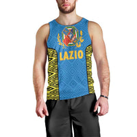 Italy Lazio Men Tank Top Flag Style LT19