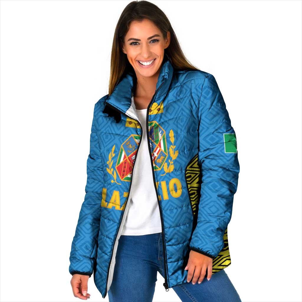 Italy Lazio Padded Jacket Flag Style LT19