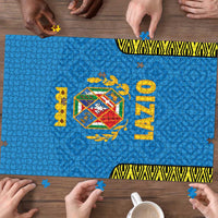 Italy Lazio Puzzle Flag Style - Wonder Print Shop