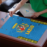 Italy Lazio Puzzle Flag Style - Wonder Print Shop