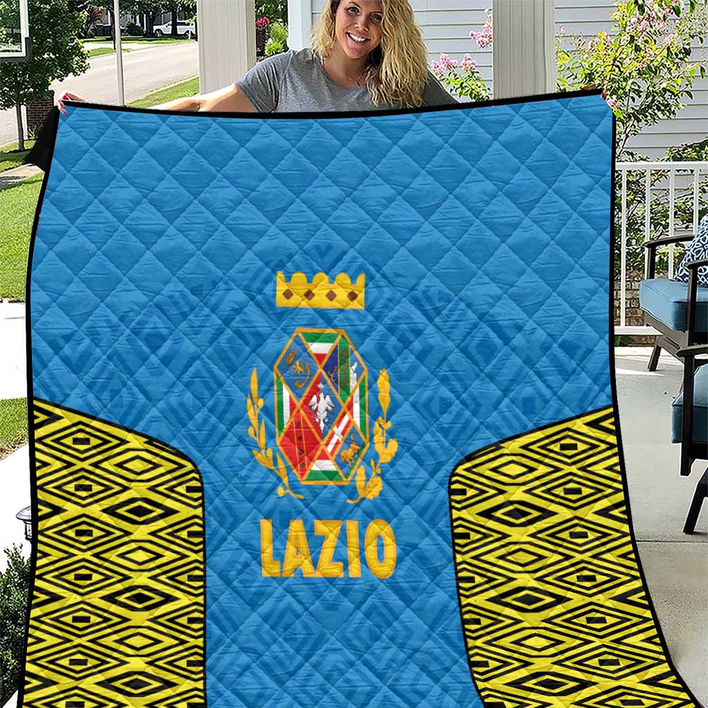 Italy Lazio Quilt Flag Style - Wonder Print Shop