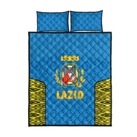Italy Lazio Quilt Bed Set Flag Style - Wonder Print Shop
