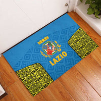 Italy Lazio Rubber Doormat Flag Style - Wonder Print Shop