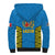 Italy Lazio Sherpa Hoodie Flag Style LT19