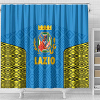 Italy Lazio Shower Curtain Flag Style - Wonder Print Shop