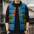 Italy Lazio Sleeveless Puffer Jacket Flag Style LT19