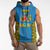 Italy Lazio Sleeveless Zip Hoodie Flag Style LT19