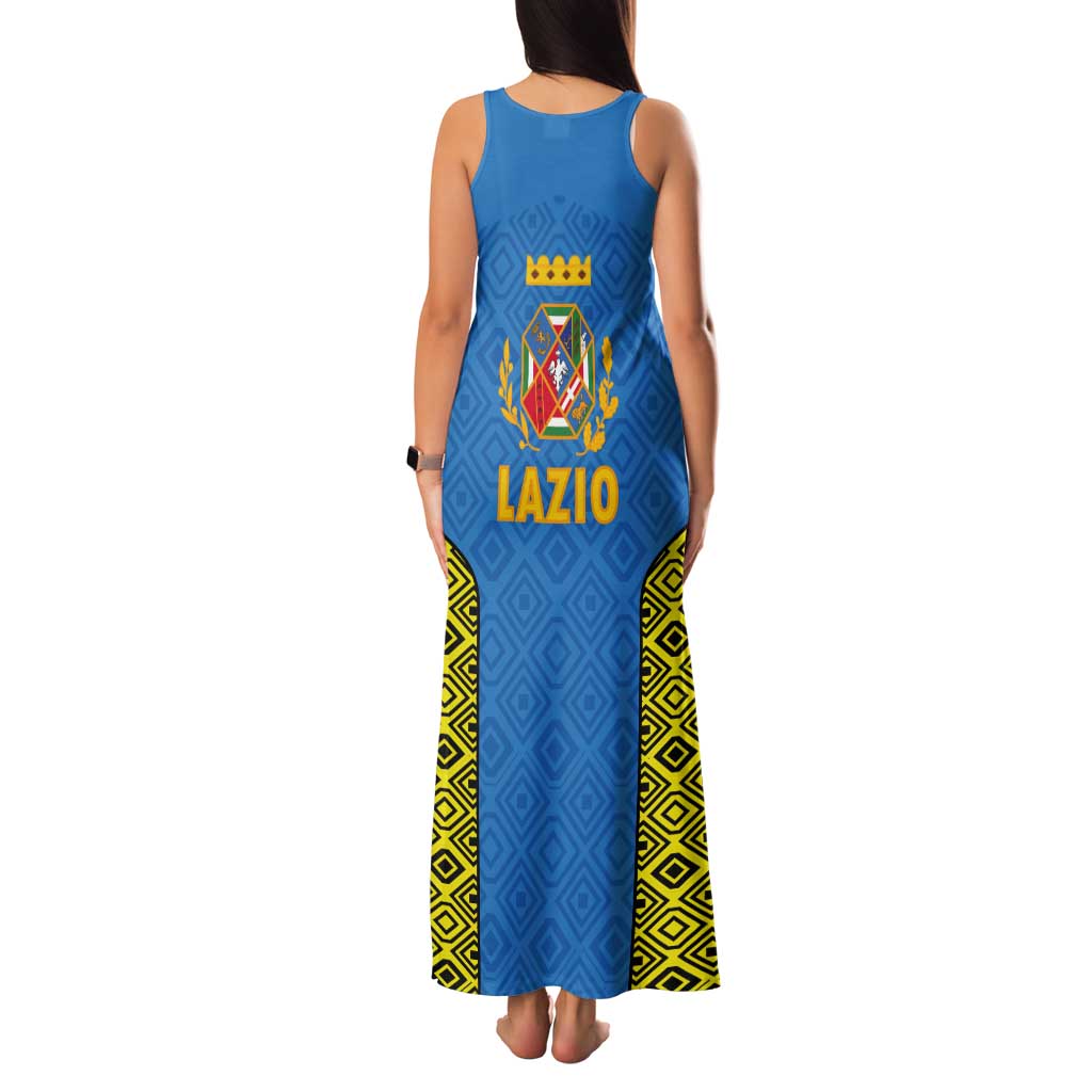 Italy Lazio Tank Maxi Dress Flag Style LT19