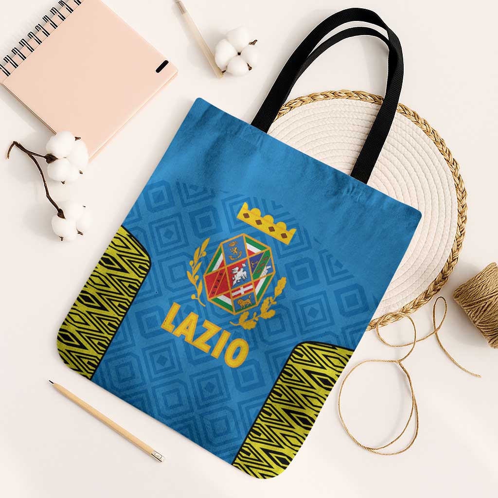 Italy Lazio Tote Bag Flag Style - Wonder Print Shop