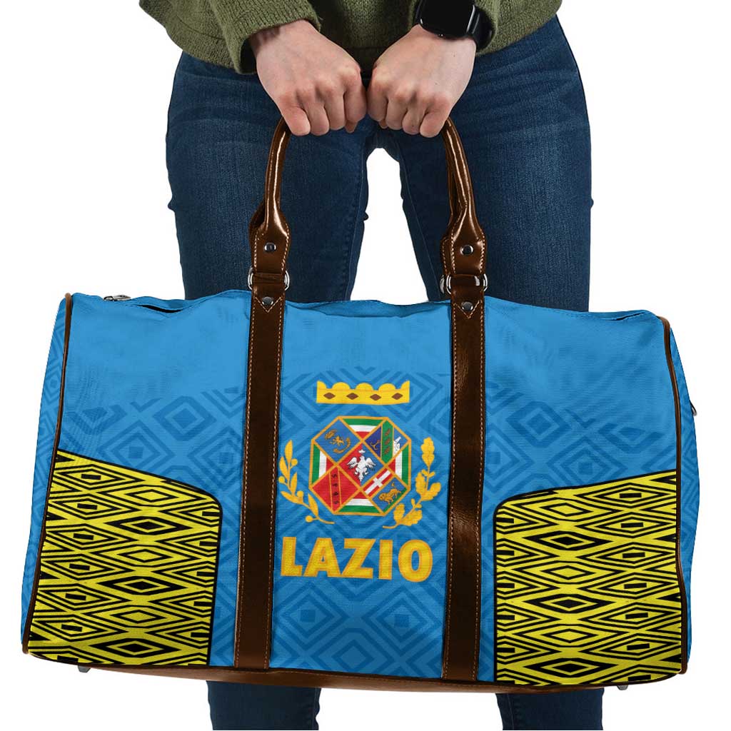 Italy Lazio Travel Bag Flag Style - Wonder Print Shop