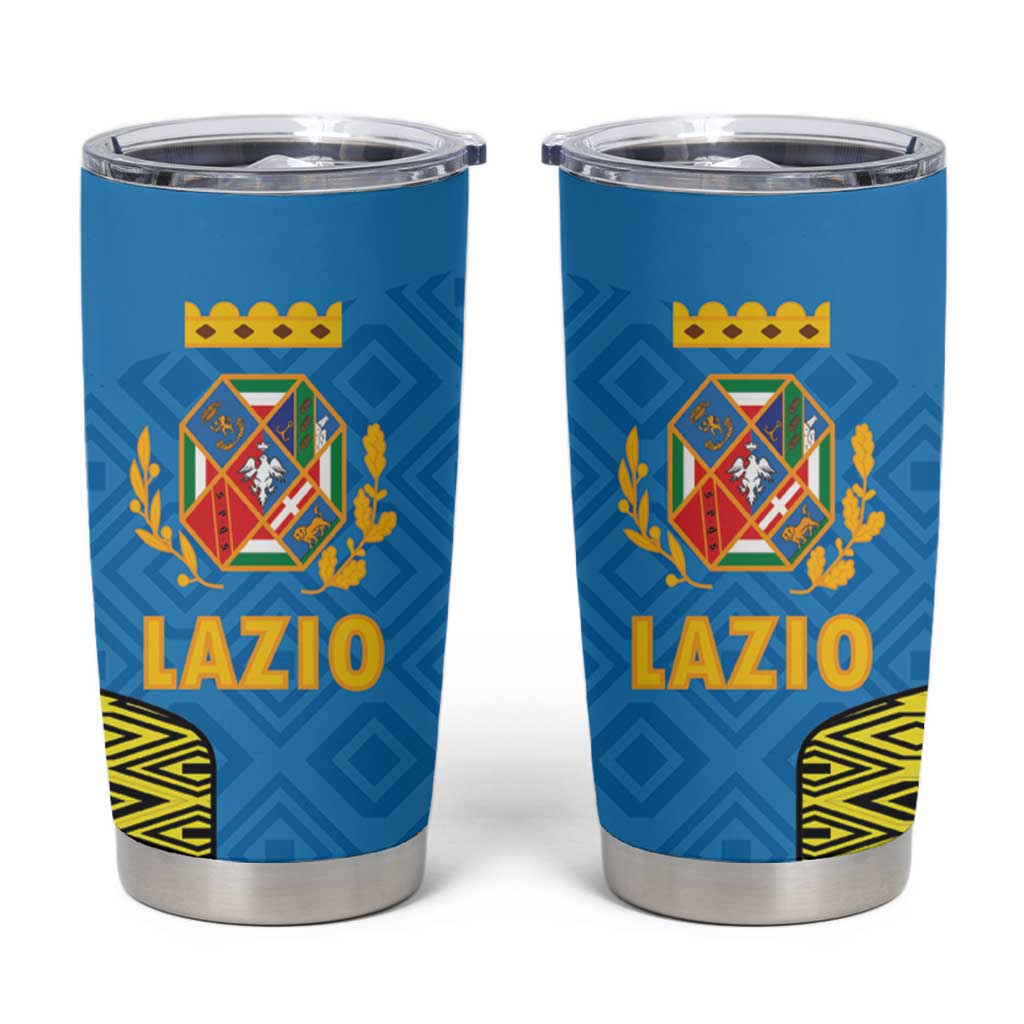 Italy Lazio Tumbler Cup Flag Style - Wonder Print Shop