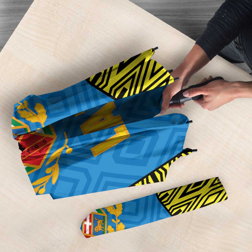 Italy Lazio Umbrella Flag Style - Wonder Print Shop