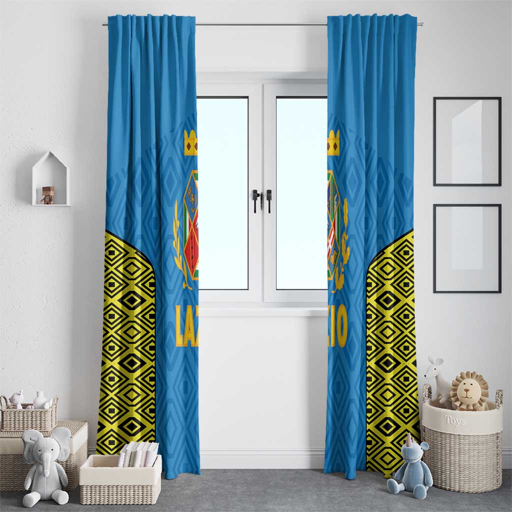Italy Lazio Window Curtain Flag Style - Wonder Print Shop