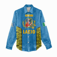 Italy Lazio Women Casual Shirt Flag Style LT19