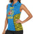Italy Lazio Women Sleeveless Polo Shirt Flag Style LT19