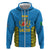 Italy Lazio Zip Hoodie Flag Style LT19