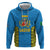 Italy Lazio Zip Hoodie Flag Style LT19