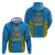 Italy Lazio Zip Hoodie Flag Style LT19