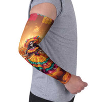 Mexico Day Of The Dead Arm Sleeves Día de los Muertos Catrina - Wonder Print Shop