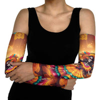 Mexico Day Of The Dead Arm Sleeves Día de los Muertos Catrina - Wonder Print Shop
