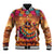 Mexico Day Of The Dead Baseball Jacket Día de los Muertos Catrina - Wonder Print Shop
