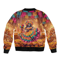 Mexico Day Of The Dead Bomber Jacket Día de los Muertos Catrina - Wonder Print Shop