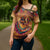 Mexico Day Of The Dead Cross Shoulder Shirt Día de los Muertos Catrina - Wonder Print Shop