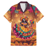 Mexico Day Of The Dead Family Matching Mermaid Dress and Hawaiian Shirt Día de los Muertos Catrina - Wonder Print Shop