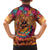 Mexico Day Of The Dead Family Matching Off The Shoulder Long Sleeve Dress and Hawaiian Shirt Día de los Muertos Catrina - Wonder Print Shop