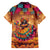 Mexico Day Of The Dead Family Matching Off The Shoulder Long Sleeve Dress and Hawaiian Shirt Día de los Muertos Catrina - Wonder Print Shop