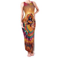 Mexico Day Of The Dead Family Matching Tank Maxi Dress and Hawaiian Shirt Día de los Muertos Catrina - Wonder Print Shop