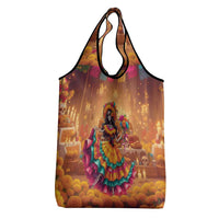 Mexico Day Of The Dead Grocery Bag Día de los Muertos Catrina - Wonder Print Shop