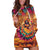 Mexico Day Of The Dead Hoodie Dress Día de los Muertos Catrina - Wonder Print Shop
