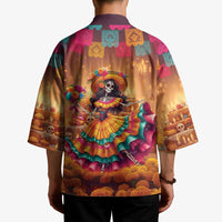 Mexico Day Of The Dead Kimono Día de los Muertos Catrina - Wonder Print Shop