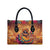 Mexico Day Of The Dead Leather Bag Día de los Muertos Catrina - Wonder Print Shop