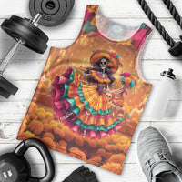 Mexico Day Of The Dead Men Tank Top Día de los Muertos Catrina - Wonder Print Shop