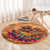 Mexico Day Of The Dead Round Carpet Día de los Muertos Catrina - Wonder Print Shop