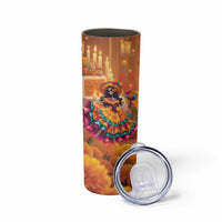 Mexico Day Of The Dead Skinny Tumbler Día de los Muertos Catrina - Wonder Print Shop