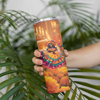 Mexico Day Of The Dead Skinny Tumbler Día de los Muertos Catrina - Wonder Print Shop