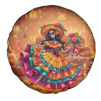 Mexico Day Of The Dead Spare Tire Cover Día de los Muertos Catrina - Wonder Print Shop