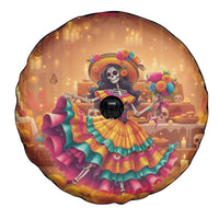 Mexico Day Of The Dead Spare Tire Cover Día de los Muertos Catrina - Wonder Print Shop