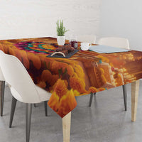 Mexico Day Of The Dead Tablecloth Día de los Muertos Catrina - Wonder Print Shop