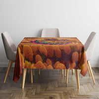 Mexico Day Of The Dead Tablecloth Día de los Muertos Catrina - Wonder Print Shop