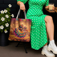 Mexico Day Of The Dead Tote Bag Día de los Muertos Catrina - Wonder Print Shop