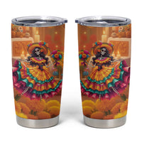 Mexico Day Of The Dead Tumbler Cup Día de los Muertos Catrina - Wonder Print Shop
