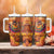 Mexico Day Of The Dead Tumbler With Handle Día de los Muertos Catrina - Wonder Print Shop