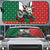 Mexico Christmas Auto Sun Shade Cute Axolotl with Flag Style - Wonder Print Shop