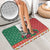 Mexico Christmas Bathroom Set Cute Axolotl with Flag Style - Wonder Print Shop