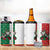 Mexico Christmas 4 in 1 Can Cooler Tumbler Cute Axolotl with Flag Style - Wonder Print Shop