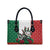 Mexico Christmas Leather Bag Cute Axolotl with Flag Style - Wonder Print Shop
